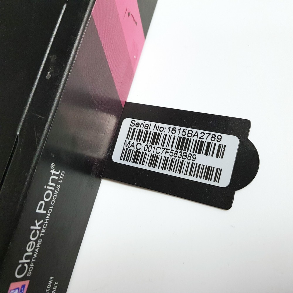 Check Point PL-20 Security Gateway Appliance Firewall ***NO HDD***