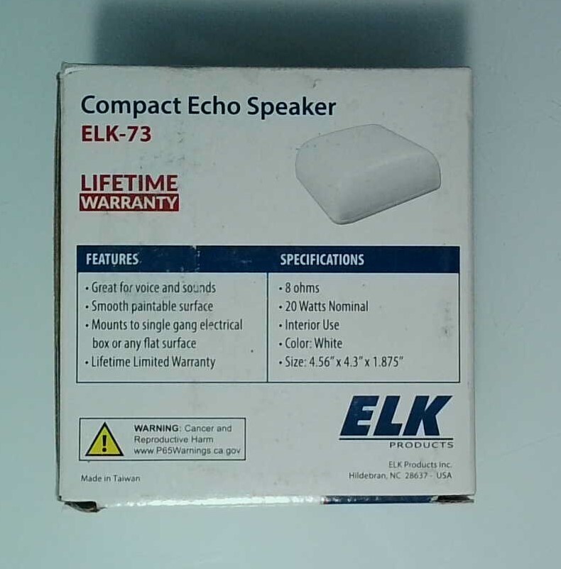 ELK-73 Compact Echo Surface Mount Speaker