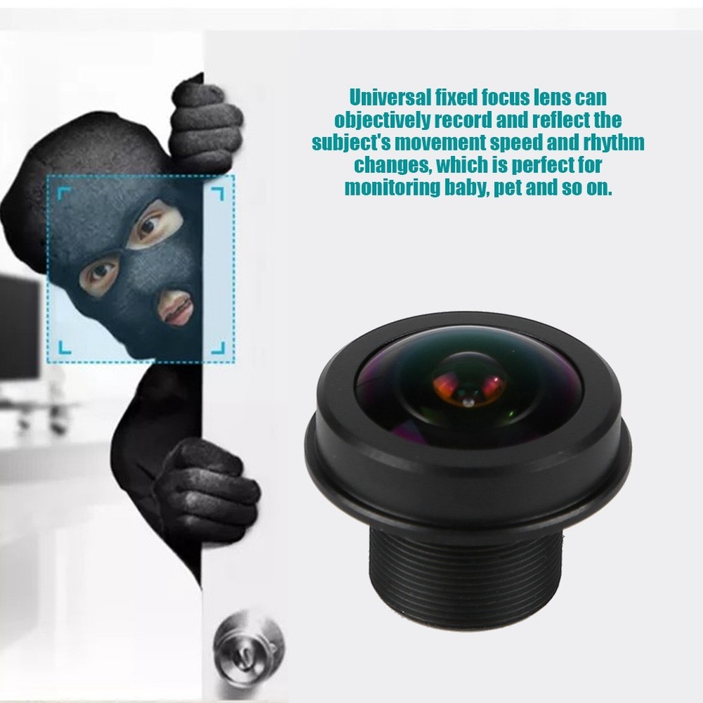 1.56mm Wide Angle 5MP Lens For CCTV Accessory