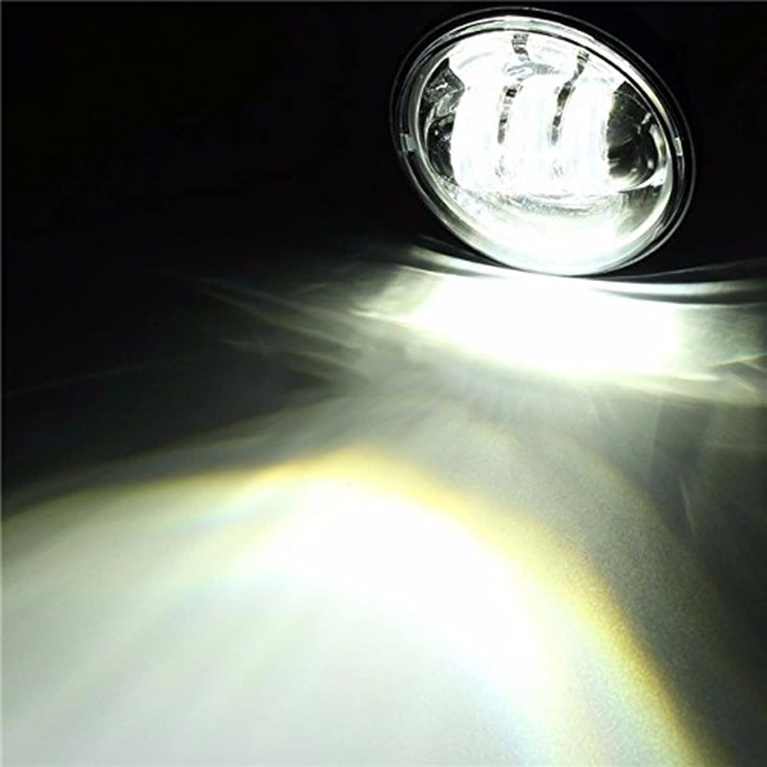 4.5'' Fog Passing LED Auxiliary Lighting custom dynamics lights for harley FLHX