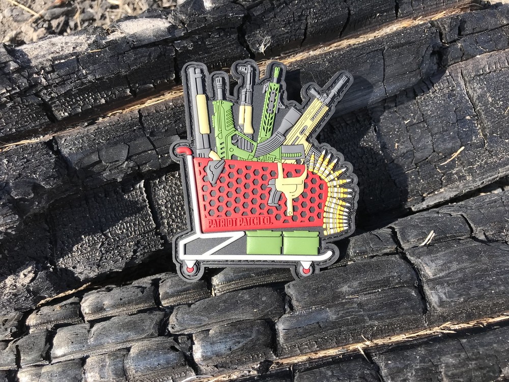 Patriot Patch Co. - Gun Store Shopping Cart - Patch