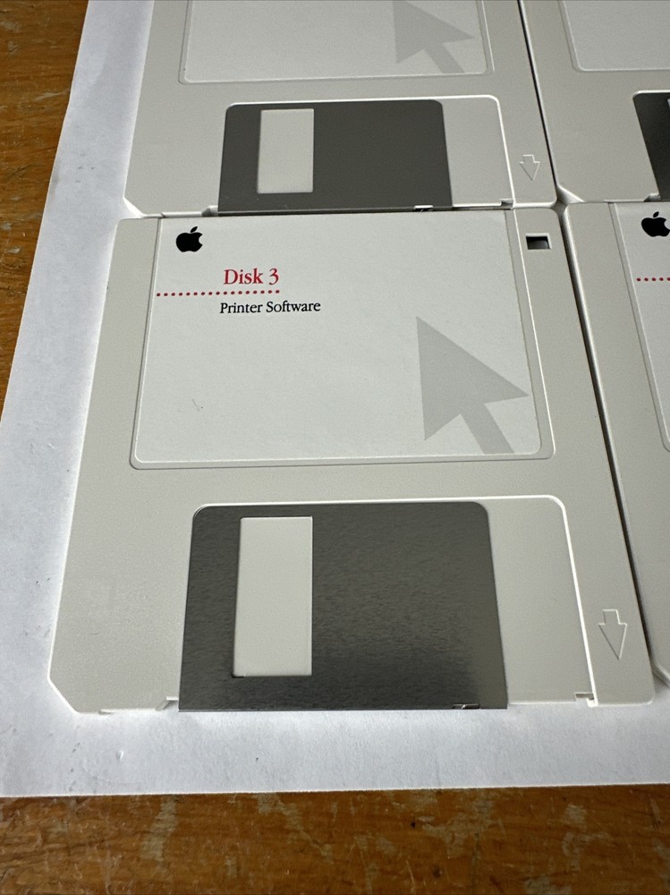 Apple StyleWriter 1200 Printer Macintosh Mac Software & Installation Disks