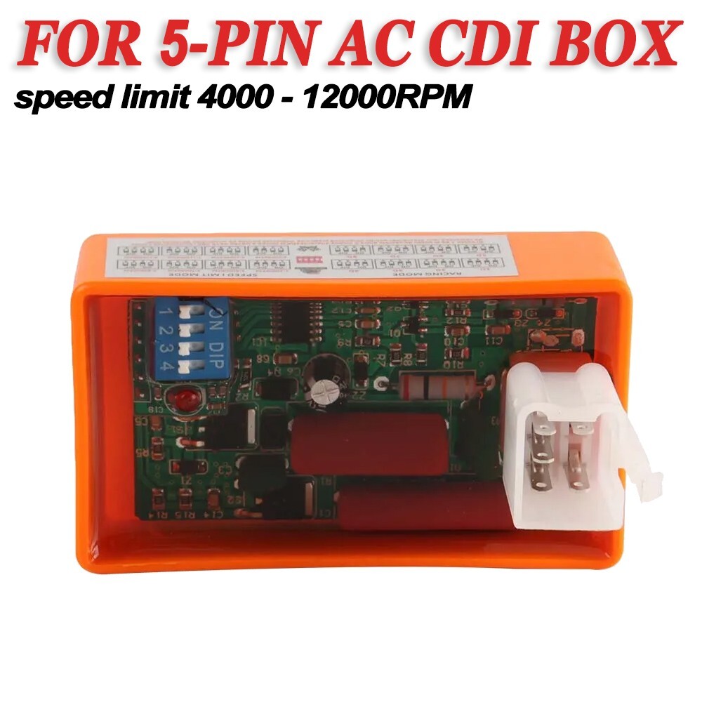Performance 5 Pin Adjustable AC CDI For WAVE100 Racing YX140 YX160 C100 AT110