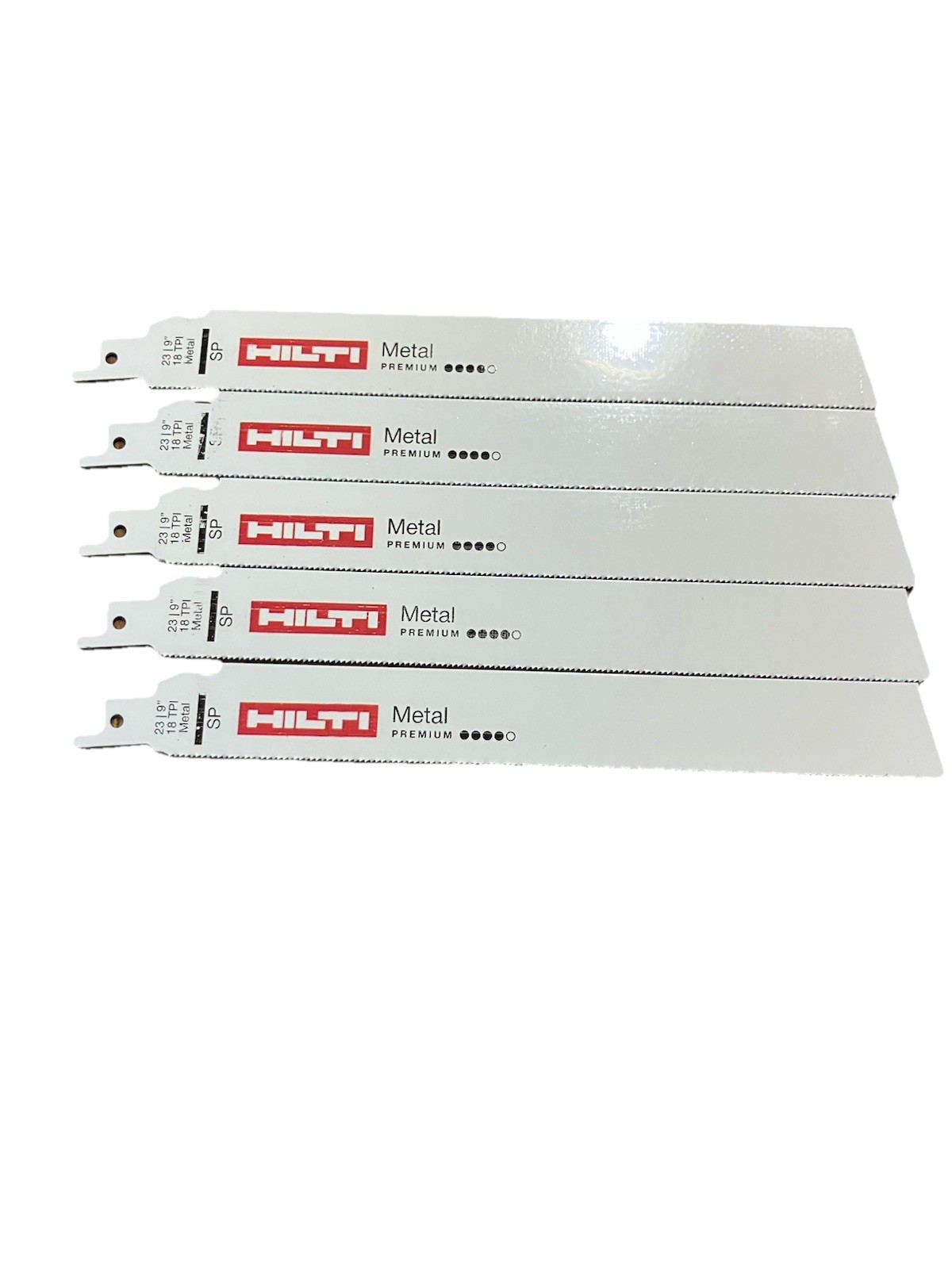 50 Pack Reciprocating Saw Blades 9” 18 TPI HILTI For All Standard Sawzalls