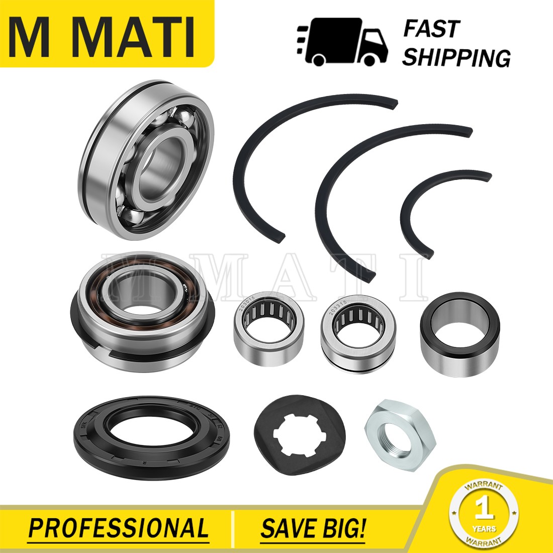 Transmission Bearings Kit For Yamaha Banshee 350 YFZ350 1987-2006 93311-22027-00