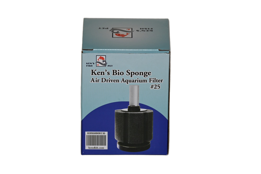 Ken's Bio Sponge Air Driven Aquarium Filter #25