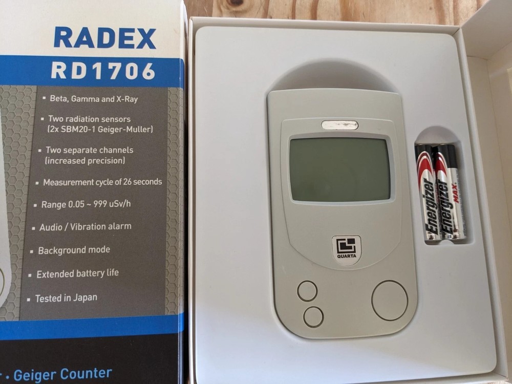 geiger counter radex rd1706 radiation detector