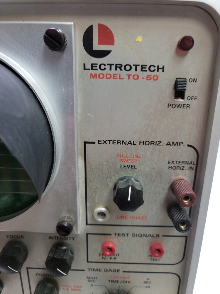 Lectrotech TO-50 Solid State Triggered Sweep Oscilloscope