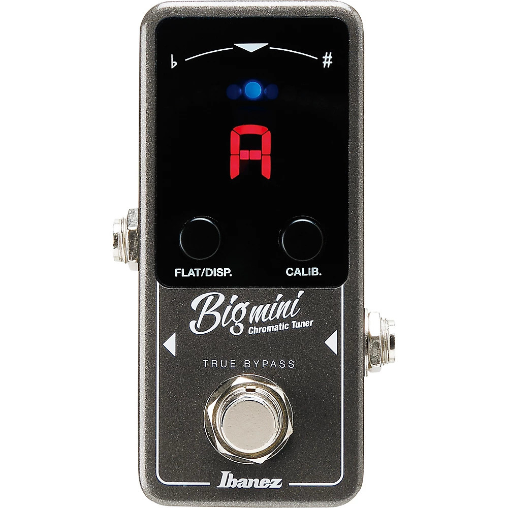 Ibanez BIGMINI Chromatic Pedal Tuner Silver