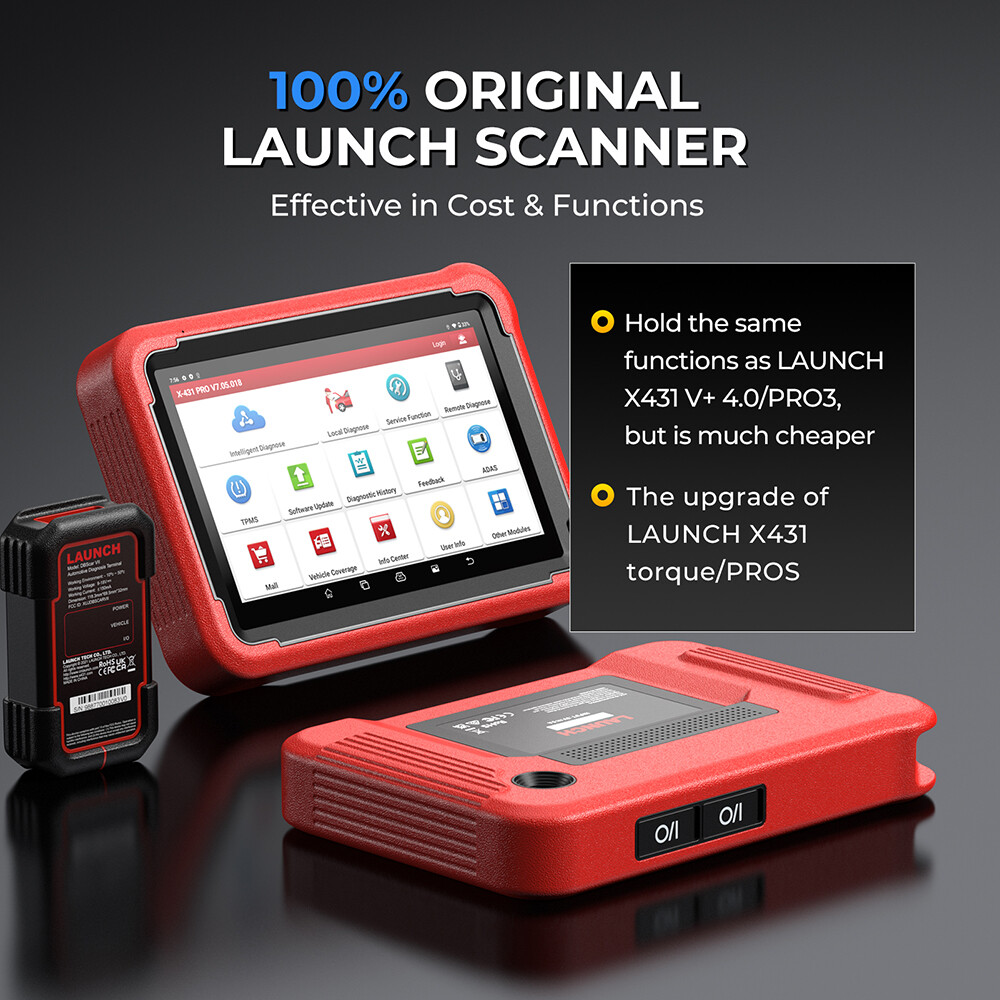 2025 LAUNCH X431 Pros V5.0 Elite Bidirectional Car Diagnostic Scanner Key Coding