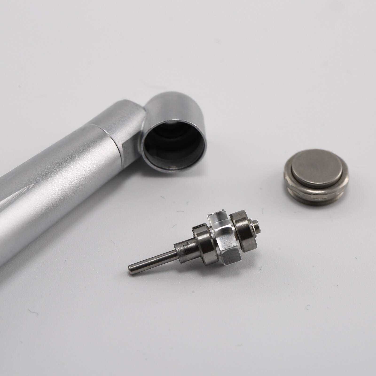 NSK Style Dental LED 45° Degree Surgical High Speed Handpiece Push Button 4 Hole