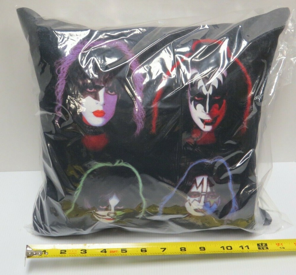 KISS SOLO FACES THROW PILLOW OFFICIAL 2016