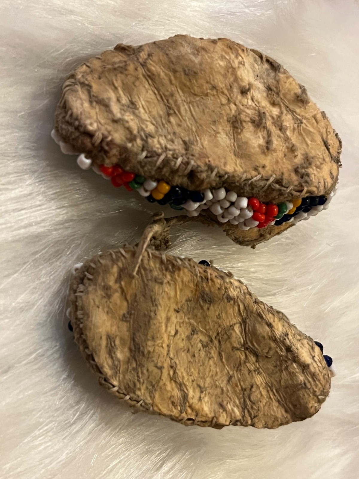 Old Beaded Baby Moccasins