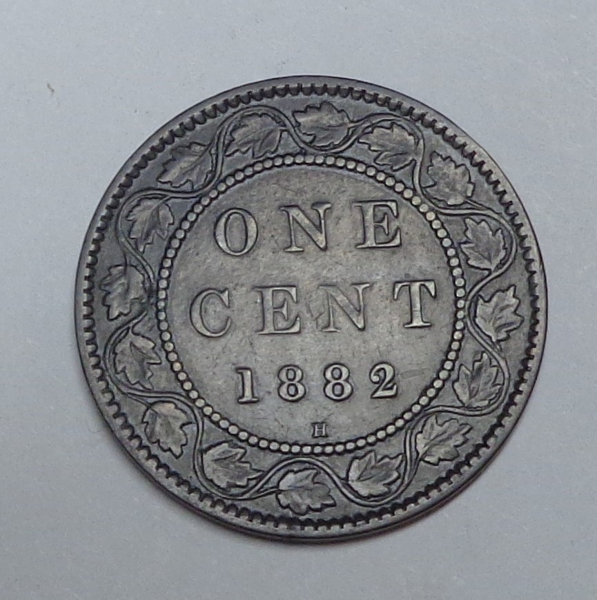 CANADA 1882-H Large Cent High Grade