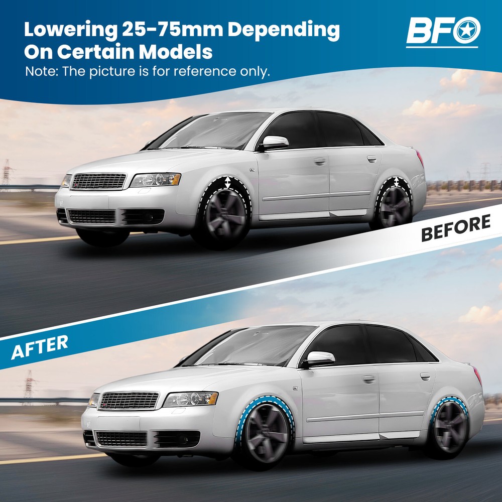 BFO Coilover Lowering Kit For Toyota Corolla 03-08 / Matrix 03-08 E120 E130