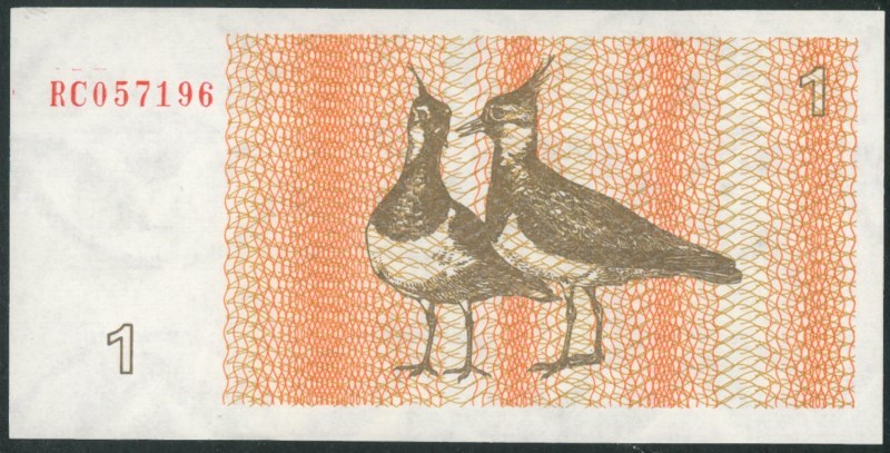 LITHUANIA 1 Talonas (1992) Talonai P39 UNC