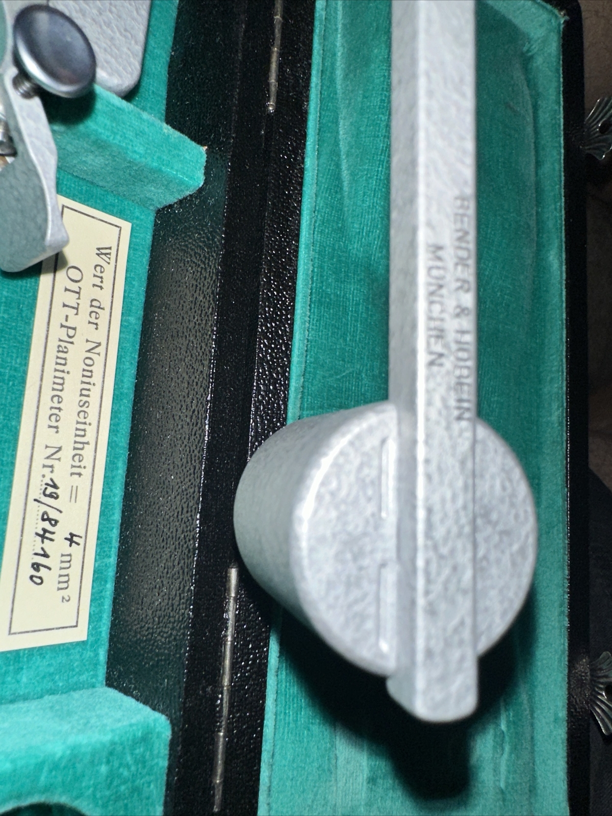 OTT Kompensations Planimeter Dr. Bender & Hobein 4mm² 84160