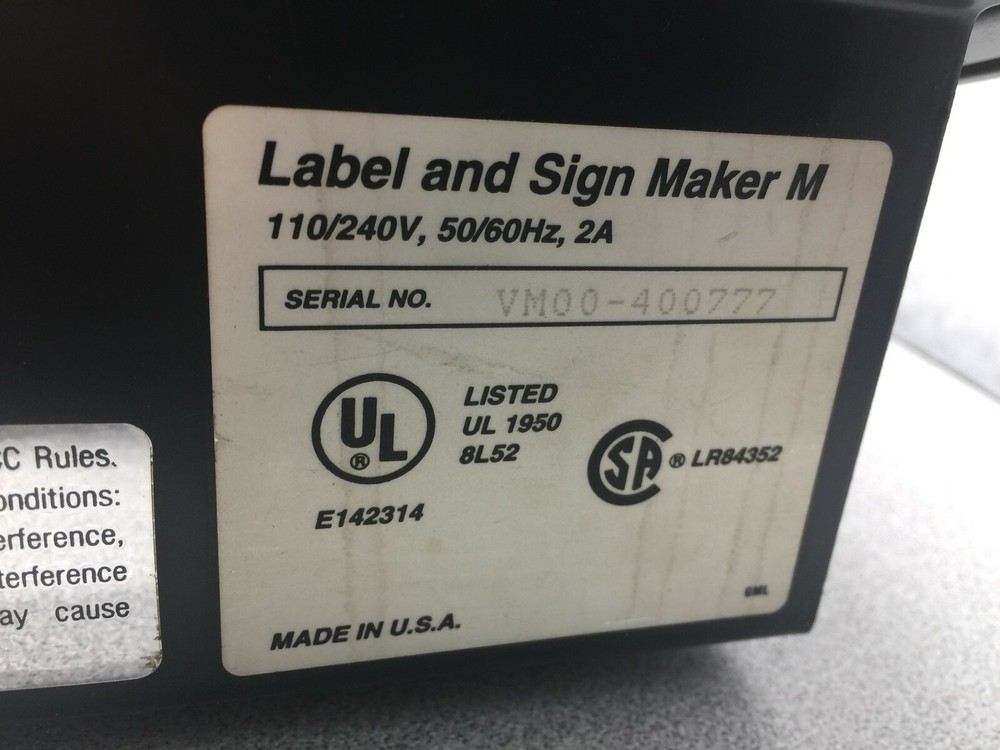 USED BRADEY LABELIZER PLUS INDUSTRIAL LABELING SYSTEM