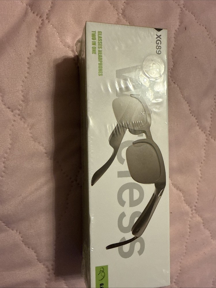 Wireless Smart Glasses-white AI Xg89