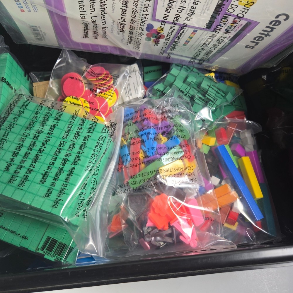 Hand2Mind Math Fluency Centers Kit Grade 4 Educational Learning Toys 90574