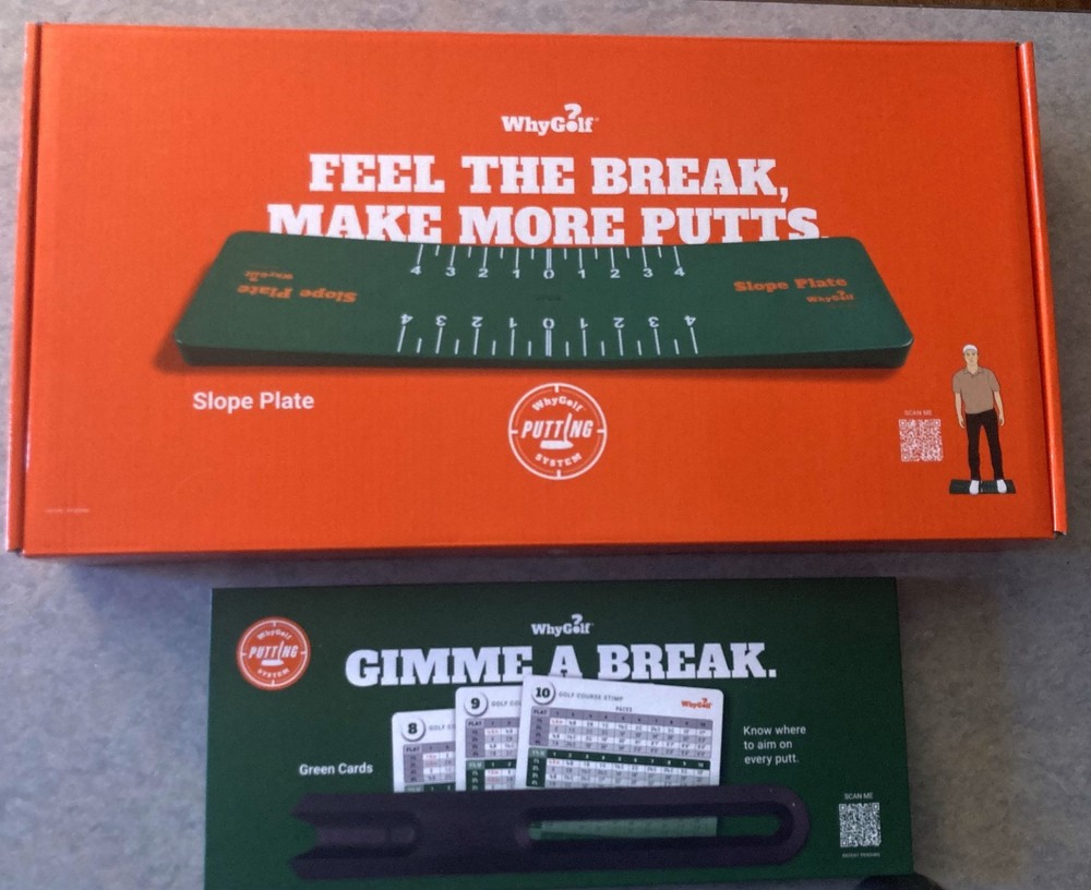 Whygolf Green Reading System...Putting Trainer...NEW!