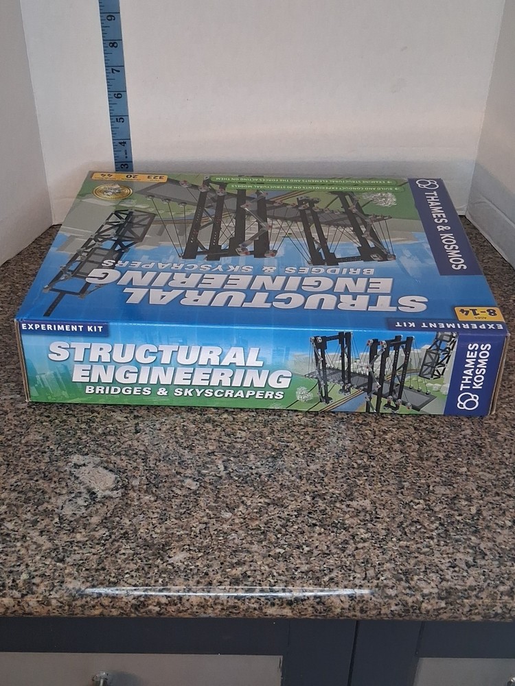 Thames & Kosmos Structural Engineering Bridges and Skyscrapers Experiment