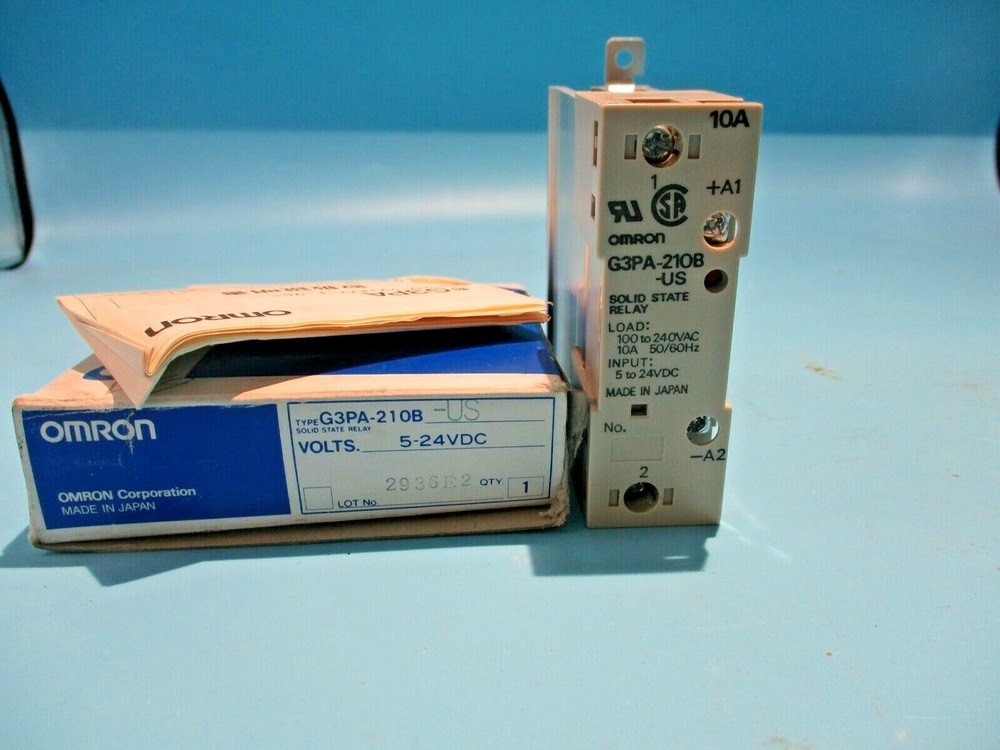 NEW OMRON G3PA-210B-US SOLID STATE RELAY 5-24V