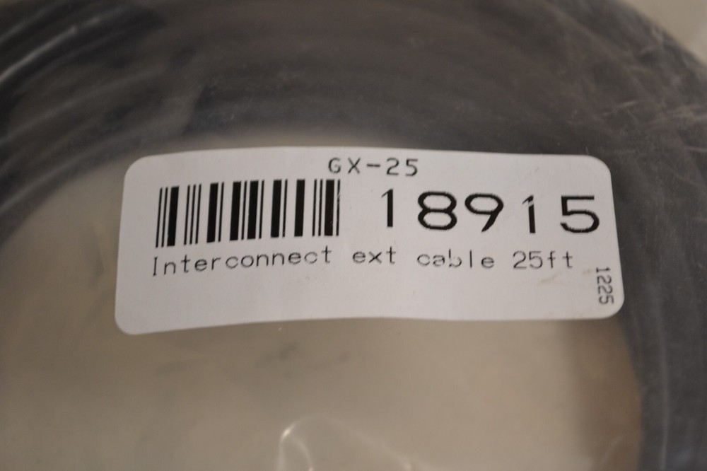GX-25 18915 Interconnect ext Cable 25ft