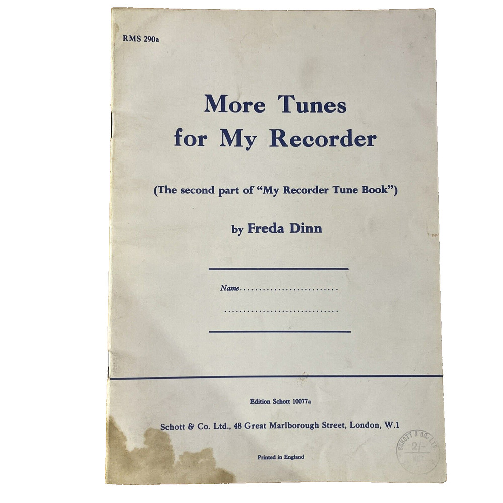 More tunes for My Recorder by Frida dinn