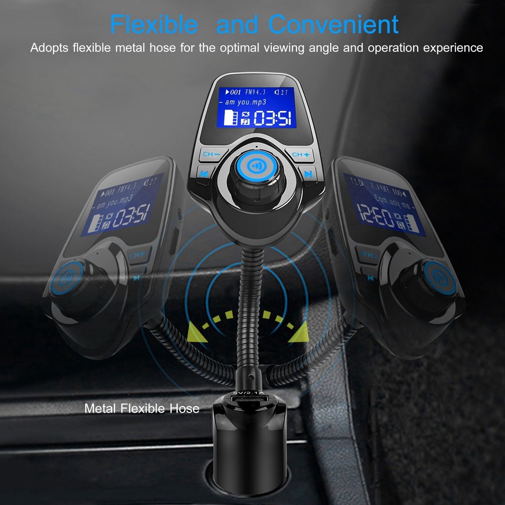 Car FM Transmitter Wireless MP3 Radio Adapter Handsfree USB Charge MP3 Player