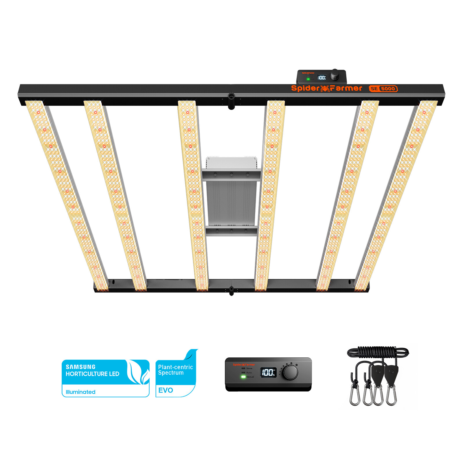 Spider Farmer SE5000 Full Spectrum LED Bar Grow Light, New