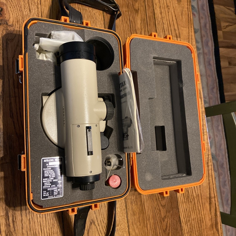 Pentax PAL-5C Autolevel Automatic Auto Level Transit with Carrying Case