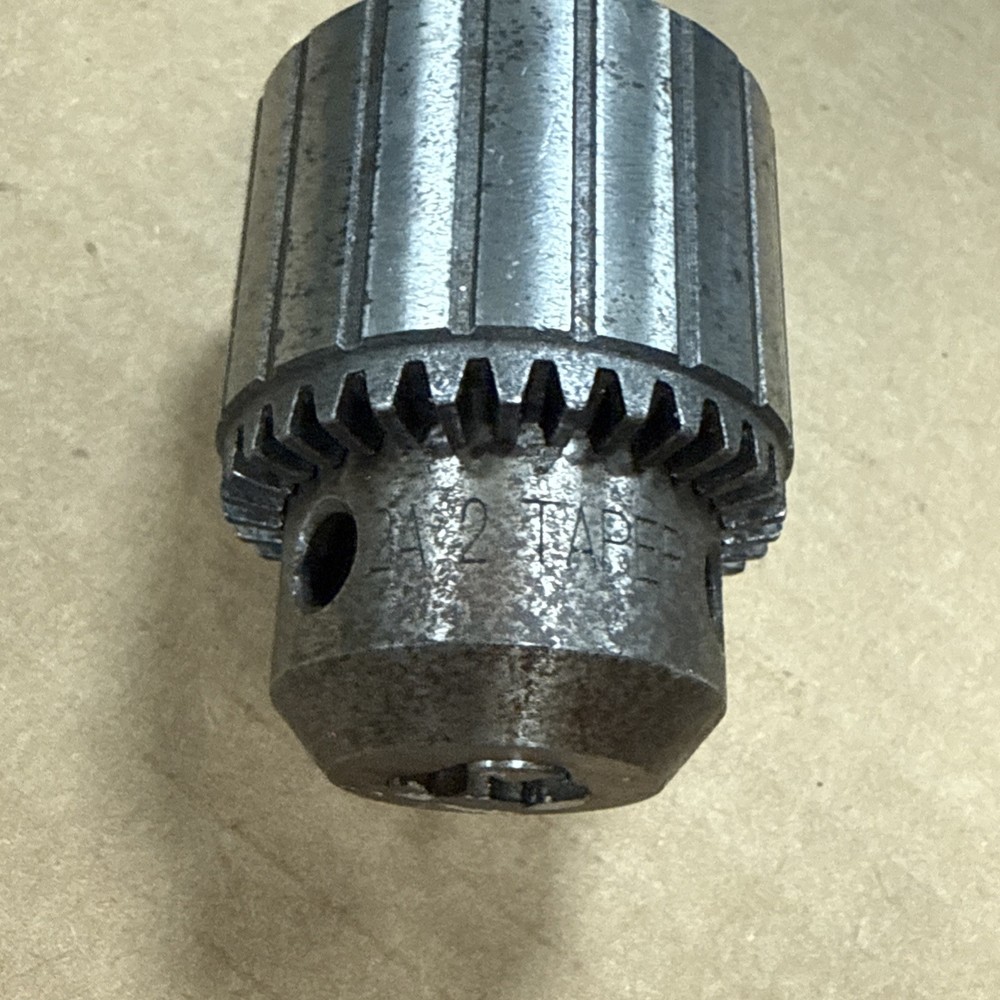 JACOBS 2A DRILL CHUCK 0-3/8" CAPACITY 1/2” STRAIGHT SHANK