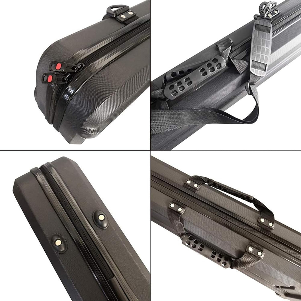 Lightweight ABS Hard Shell Takedown Recurve Bow Case for Travel & Practice