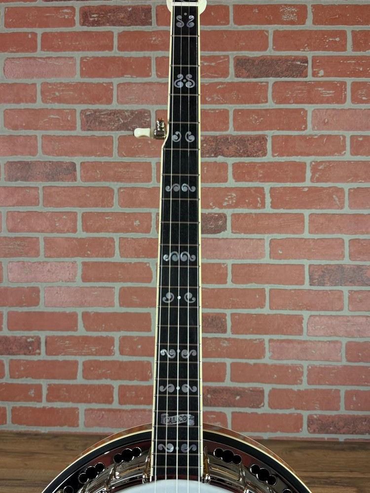 Deering Calico 5-String Banjo - Honey Amber