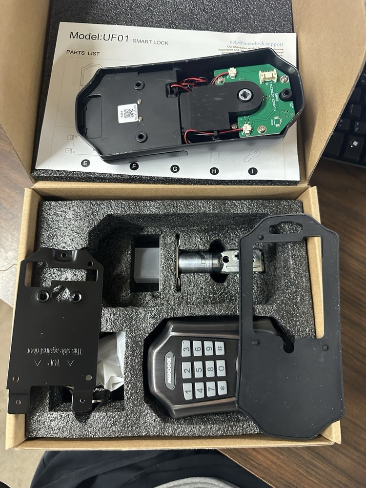 NEW Mendock Smart Lock PN: UF01-VB