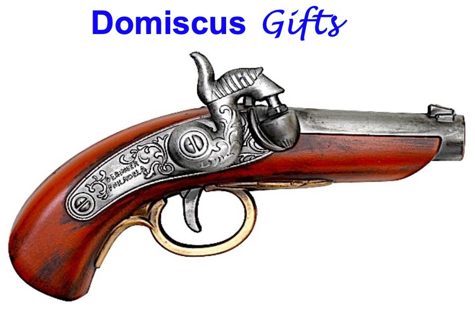 10" NEW! Foam Vintage PHILADELPHIA Derringer FLINTLOCK 1825 Replica Pistol GUN