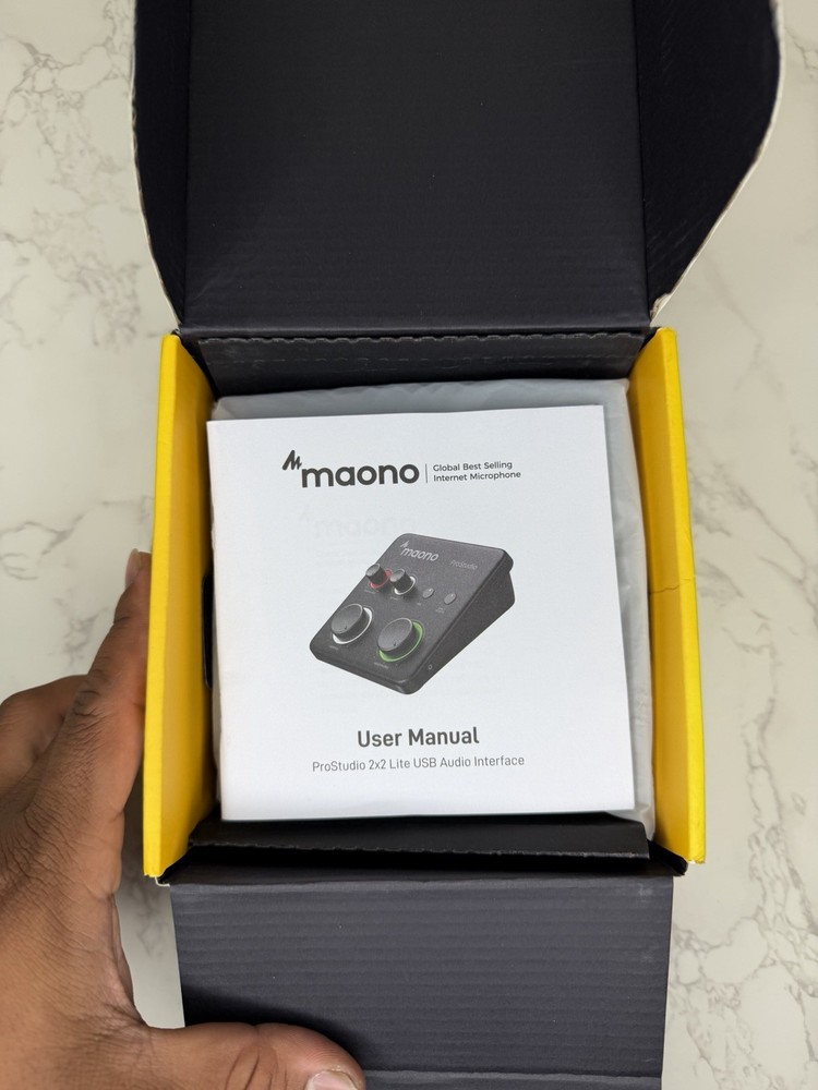 MAONO USB Audio Interface for PC: Interface with XLR Input