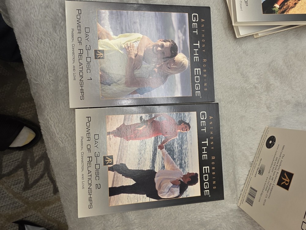 Anthony Robbins Get The Edge A 7-Day Program To Transform Your Life 9 CD