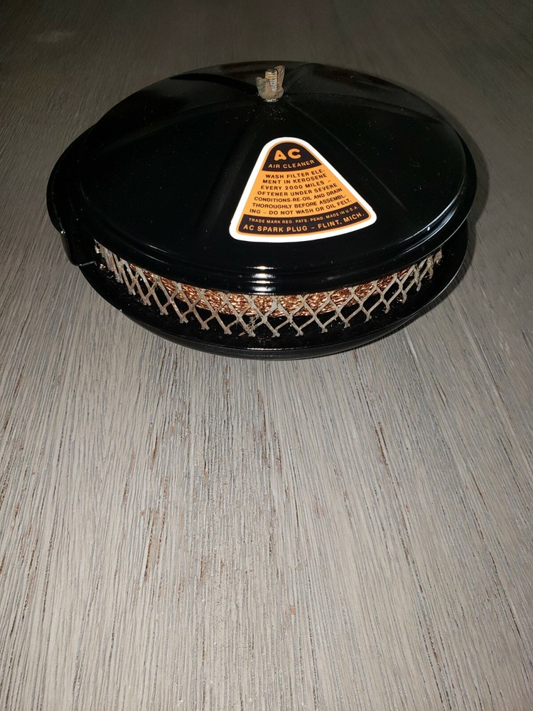 NEW AC pancake air cleaner sticker