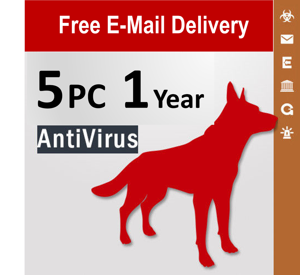 G Data AntiVirus 2023, Full Version GDATA, 5 PC, 1 Year