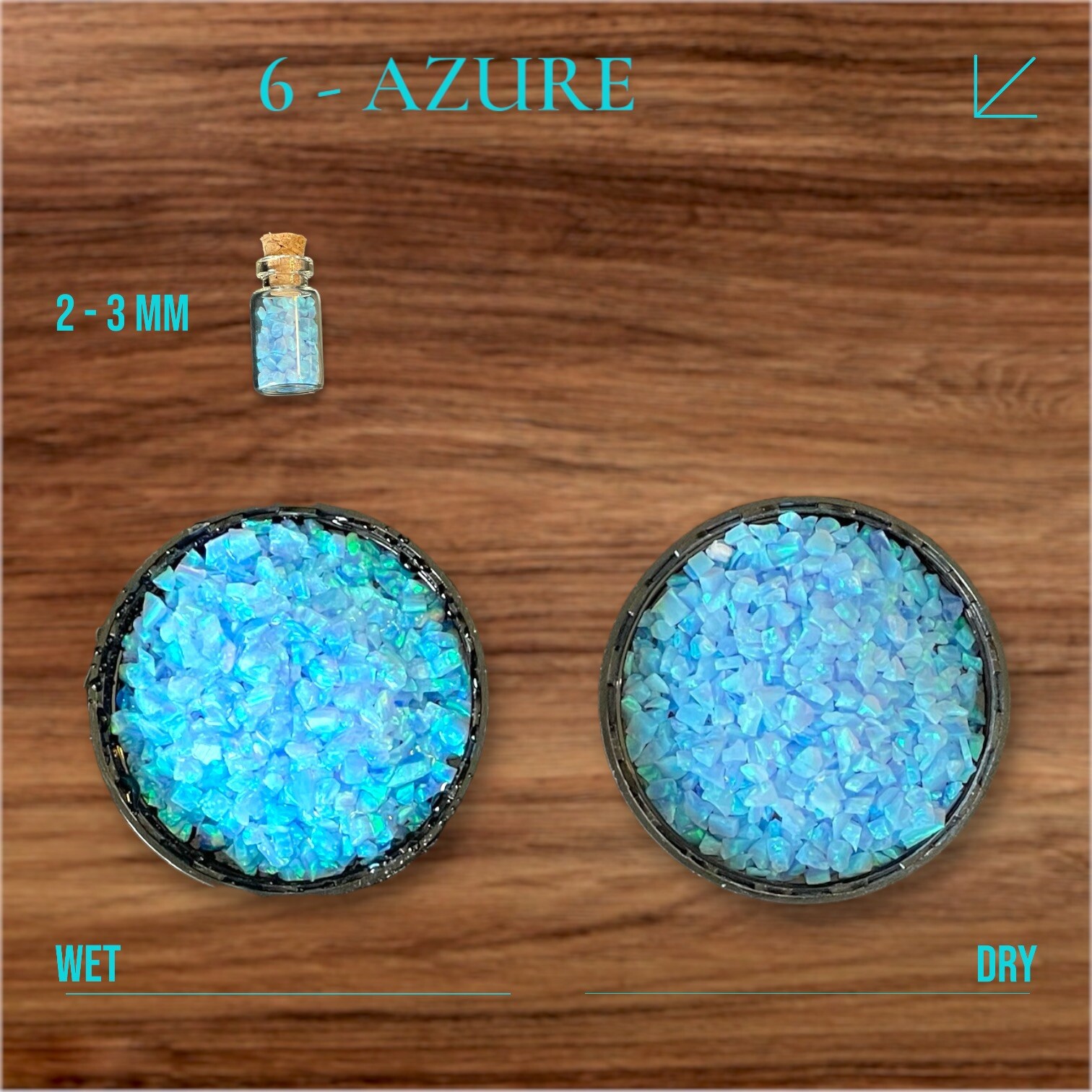 Crushed Opal - Synthetic Lab Made Opal - Sparkles in Jewelry/Wood/Resin Inlays