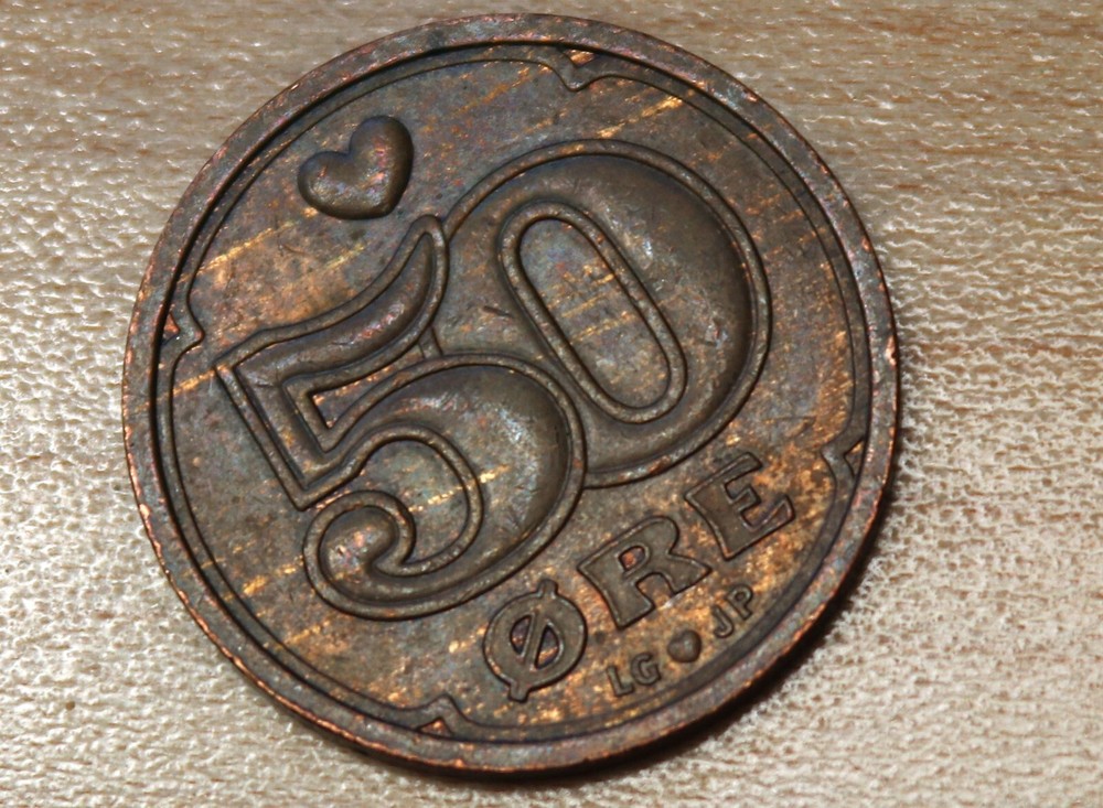 1996 Denmark 50 Ore
