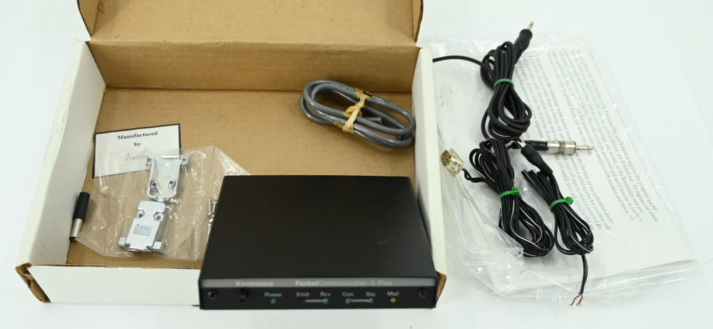Kantronics KPC-3+ Ham Radio TNC Packet Communicator 3 Plus w/ Cables