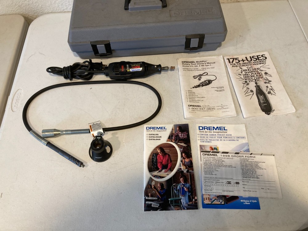 Dremel MultiPro 395 Rotary Tool w/ Case & Accessories