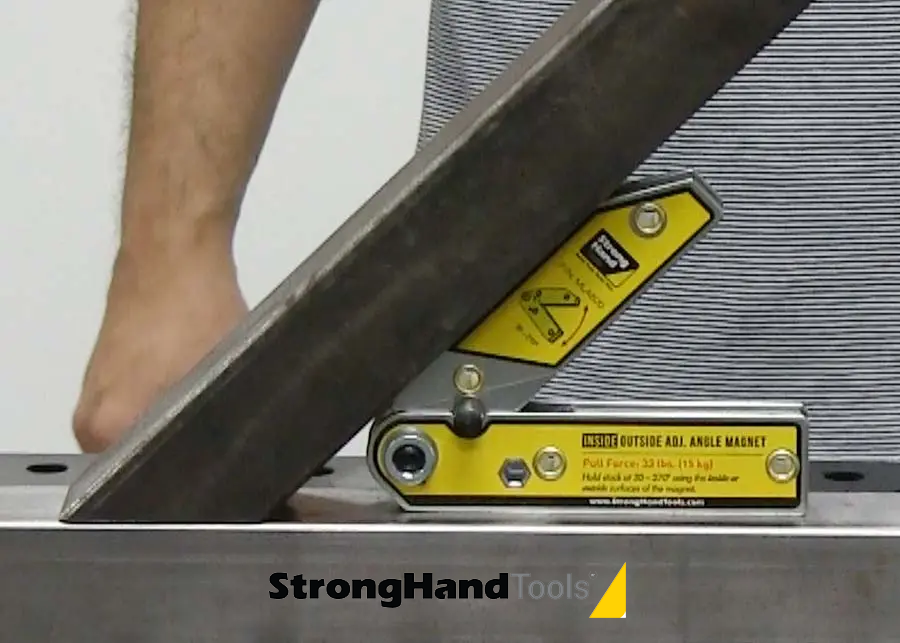 Strong Hand Tools MLA600 6" Inside Outside Adjustable Angle Magnets 30 ~ 270º