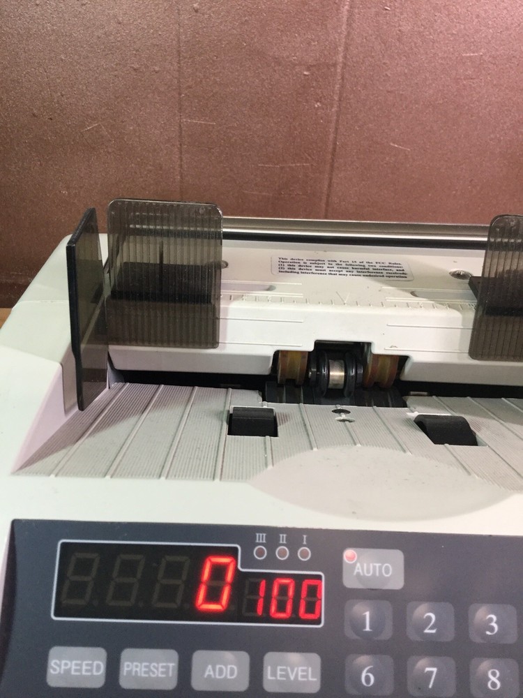 Quality Data Systems QDS-30 Currency Counter w/ currency Counterfeit detector