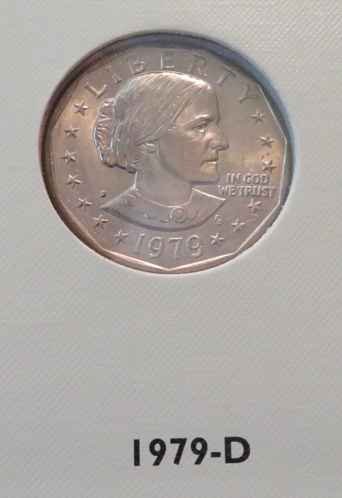 1979-D Susan B Anthony Dollar Uncirculated MS