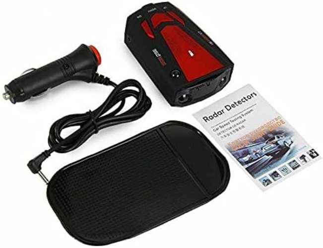 High-Sensitivity Radar Detector – 360° Detection & Adjustable City/Highway Mode