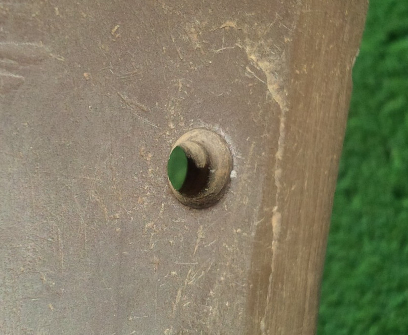 4-3/8" DRILLED SLATE PENDANT KENTUCKY ARROWHEAD AUTHENTIC INDIAN ARTIFACT GORGET